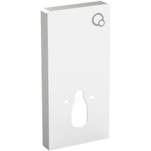 Bâti-support décoratif pour wc suspendu - Blanc - spinosa