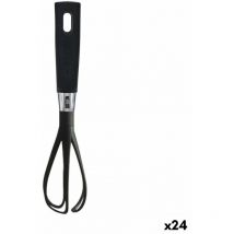 Quttin - Batidor de varillas manual foodie negro nailon (24 unidades)