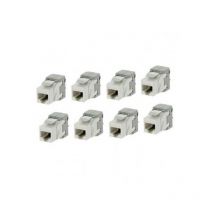 Sachet de 8 connecteurs RJ45 catégorie 5e non blindés Batilec