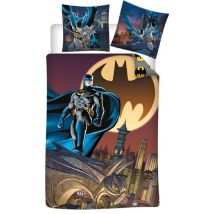 Aymax - Batman Bettwäsche-set Aus Poly-baumwolle Decke & Kissenbezug 140x200 + 65x65 Cm