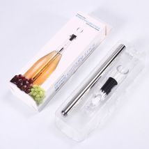 Bâton de refroidissement pour vin, zijang avec bec verseur, bâton de refroidissement pour vin, sain et étanche, convient à la plupart des bouches de