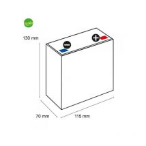 Exide - Batteria moto agm 6Ah 12V