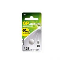 Batteries Blister 1 Batteria a bottone A76 LR44 - GP