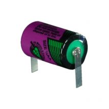 Batteria al litio Tadiran SL550 3.6V 1/2 aa + capicorda a saldare