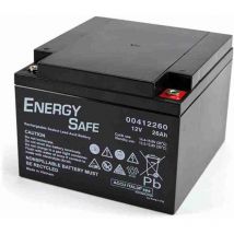 Batteria al Pb agm vrla serie Energy Safe 12V 26Ah C20 (FM5)