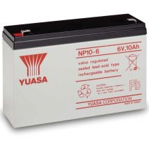 Batteria al piombo ermetica 6V 10Ah - Yuasa NP10-6