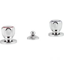 Mariani serie Domino batteria bidet 3 fori ottone cromato bagno