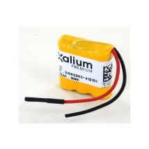 Exalium Premium - Batteria NiMh da 7,2 v 120 mAh per regolatore differenziale Catex DT-170 Catu