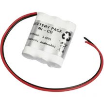 Batteria per luci di emergenza Emmerich 36AA800R con cavo 3.6 v 800 mAh