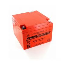 Batteria piombo impermeabile 12V 26Ah potenza Sonic PS-12260