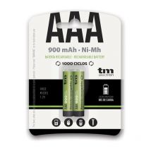 Batteria R03 Tripla a - aaa 900mA Capacità 1,2V NiMh - blister 2 unità