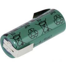 Batteria ricaricabile speciale 4/5 a linguette a saldare a z NiMH FDK HR-4/5AU-LF 1.2 v 2150 mAh