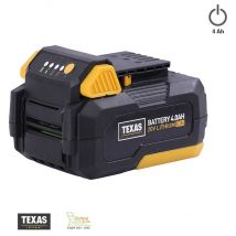 Batterie 20v 4Ah pour outils sans fil à batterie Texas 20 volts