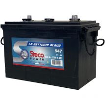 Stecopower - Batterie 6V 160Ah 1000A 330x174x236 mm gamme 6 volts (acide inclus) 947