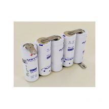 Exalium Premium - Batterie 6V 7Ah NiCd 5VTF baes