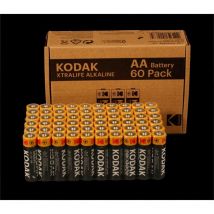 Batterie alcaline AA Xtralife (60 pezzi)