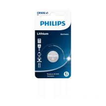 Batterie au lithium Cr1616 Philips 3vdc (blister 1 Batterie) Cr1616 Philips