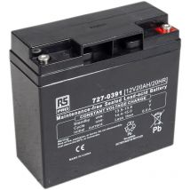 Rs Pro - Batterie au plomb étanche 12V 20Ah cyclique ( Prix pour 1 )