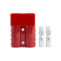 Batterie Connecteur 50A Batterie Connexion Rapide Prise de Connecteur 50Amp 600V Pour Voiture Van Les Modes Moto 4 PCS (Kit 10/12 Awg, Rouge)