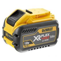 Batterie xr FlexVolt 18V/54V 9Ah Dewalt DCB547