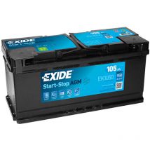 Batterie Exide agm L6 12V 105AH 950A 392X175X190 +d EK1050