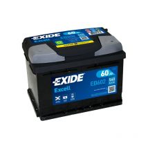 Exide - batterie excell LB2 12V 60AH 540A 242X175X175 +d EB602