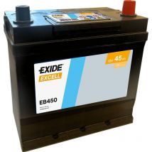 Exide - batterie excell E2 12V 45AH 330A 220X135X225 +d EB450