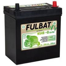 Fulbat - Batterie NS40 (+d) ca/ca 12V 36 ah (- / + ) NS40D Bornes Japonnaises (sans entretien)
