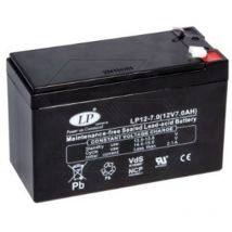 Batterie für verschiedene AGM-Modelle WP7-12 7 Ah 12 v polig + links
