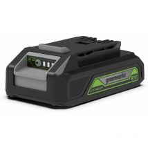 Greenworks - Batterie 2ah G-24 Lithium 24v (sans Chargeur)