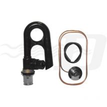 Its Todini - Batterie de vidange incurvA e its avec bouton sans accessoires de rA servoir de salle de bain