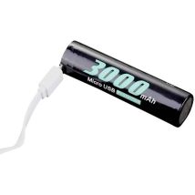 18650usb-3.7-3000 Batterie Usb-micro-b 18650 Li-ion 3.6 V 3000 Mah - Soshine