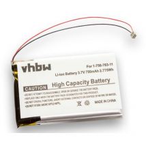 Vhbw - 1x Batterie compatible avec Sony NW-HD1 MP3 Player lecteur de musique MP3 (800mAh, 3,7V, Li-polymère) - Remplacement pour PMPSYHD1