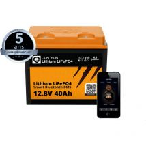 Liontron - Batterie 40Ah lithium LiFePo4 avec bms intégré et Bluetooth