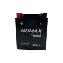 Batterie moto Numax NB12A-B sla 12V 12Ah 150A Dimensions: 136x81x158mm et plus à Gauche