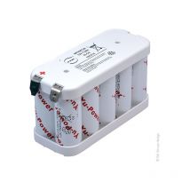 Batterie eclairage secours 10x f 10S1P ST2 12V 7.5Ah Cosse - NX