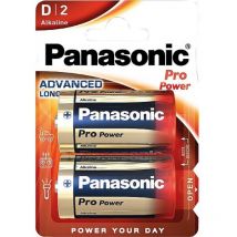 Batterie Panasonic Pro Power Lr20 Mono D - 2 Stk - 1,5v