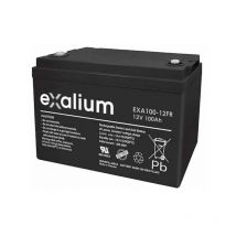 Batterie plomb 12V 100Ah V0 Exalium EXA100-12FR