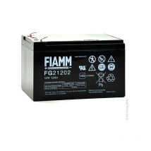 Fiamm - Batterie plomb agm FG21202 12V 12Ah F6.35