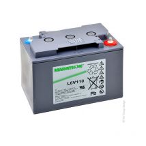 Exide - Batterie plomb agm marathon L6V110 6V 112Ah M8-M