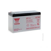 Yuasa - Batterie plomb agm NP7-12 12V 7Ah F4.8
