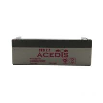M-e - Batterie Plomb Etanche - agm vrla - Acedis STD2.1 - 12 v 2 Ah