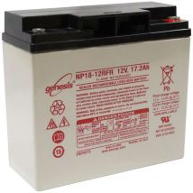 2gt Roues Et Roulettes - batterie agm vrla plomb etanche 12V - 18 Ah genesis