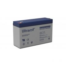 Ultracell - Batterie plomb étanche UL12-6 6v 12ah