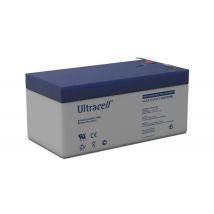 Batterie Plomb Étanche Ul3.4-12 Ultracell 12v 3.4ah