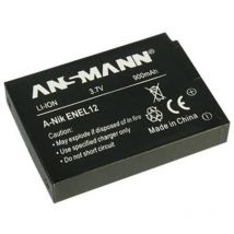 EN-EL12 Batterie pour appareil photo Remplace l'accu d'origine EN-EL12 3.7 v 1050 mAh - Ansmann