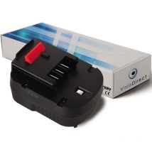 Visiodirect - Batterie pour Black et Decker HP128F3B marteau perforateur 3000mAh 12V