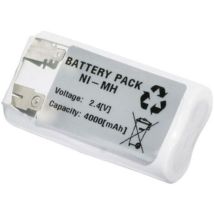 Emmerich - 2443fa4000r Batterie Pour Éclairage De Secours Cosses À Souder En U 2.4 V 4000 Mah Y814411
