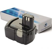 Batterie pour Hitachi DV14DV perceuse visseuse 2000mAh 14.4V