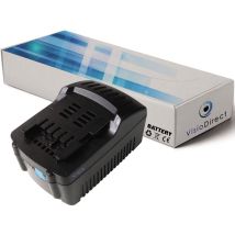 Visiodirect - Batterie pour Metabo ase 18 ltx bf 18 ltx 90 bha 18 lt bs 18 3000mAh 18V